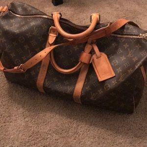 LV Louis Vuitton Duffle Bag - monogram 50